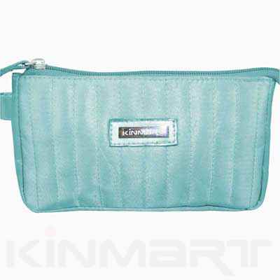 Small Satin Stitched Toiltry Bag